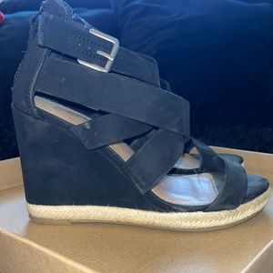 Brash Strappy Wedges